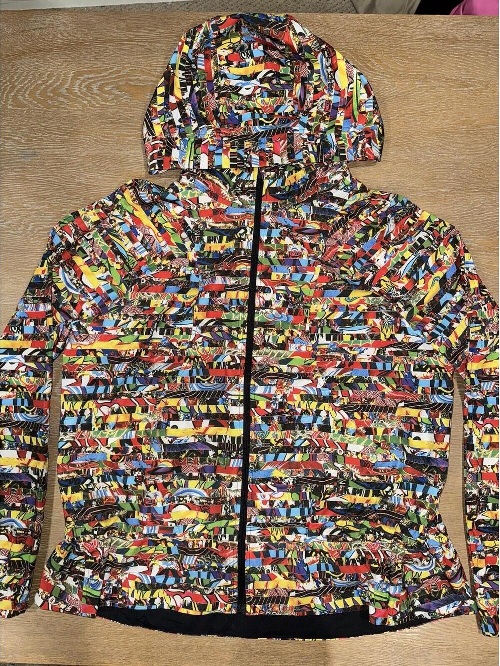Lululemon Pack It Up Jacket Seawheeze Lego 2018 SIZE 8